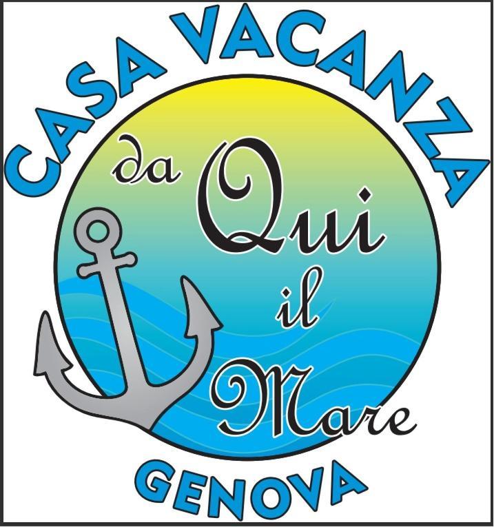 Da Qui, Il Mare Lejlighed Genova Eksteriør billede